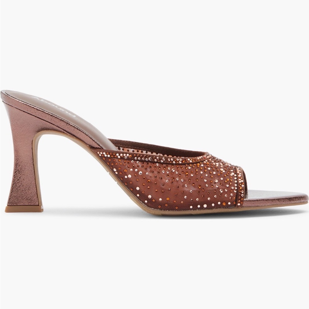Abound Women's Sparkling Brown Heels